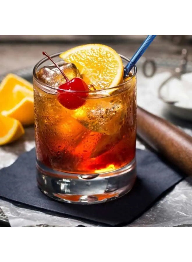 25x25cm Black Cocktail Paper Napkins 100PCS Disposable Beverage Napkins Black Paper Bar Napkins, Soft And Absorbent, For Coffee Or Snacks - Image 5